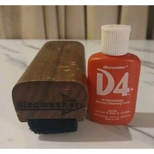 Vintage Discwasher Record Care D2 System Vinyl LP Cleaner